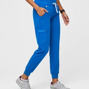 FIGS royal blue jogger scrub pants